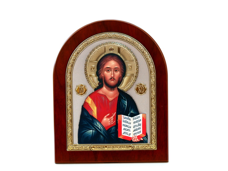 Jesus Christ Almighty - Arch, Painted Print, Solid Wood, Uncovered, Unencrusted 5.71x176mm
